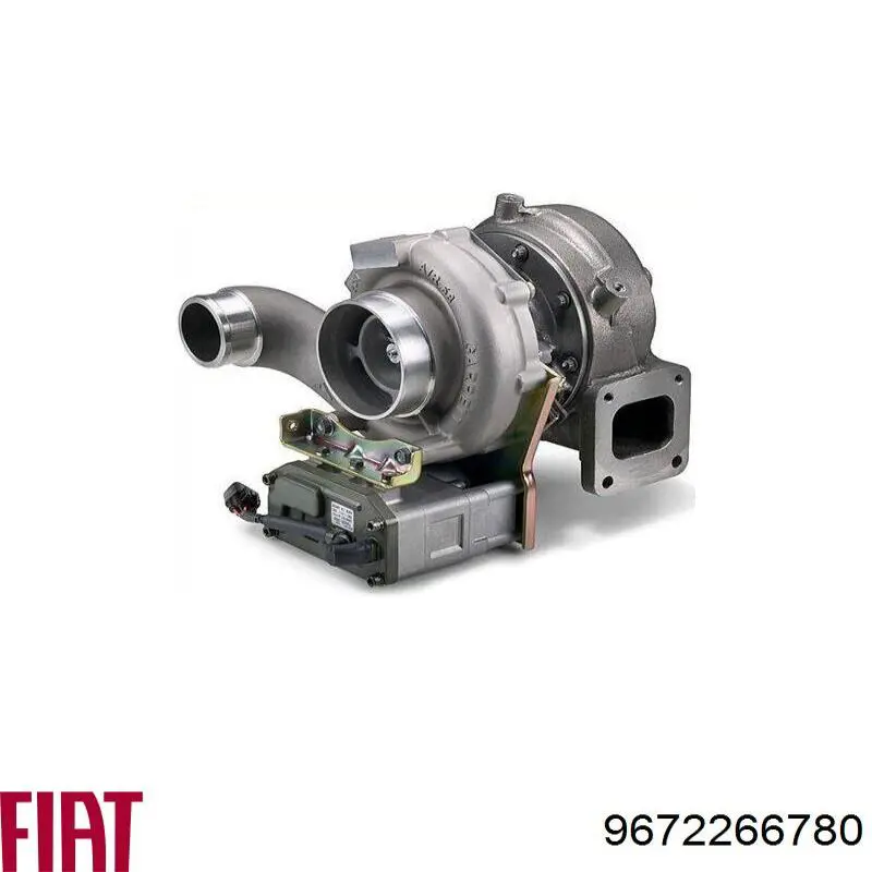 Турбіна Fiat/Alfa/Lancia 9672266780 ціна, від 858.62 USD