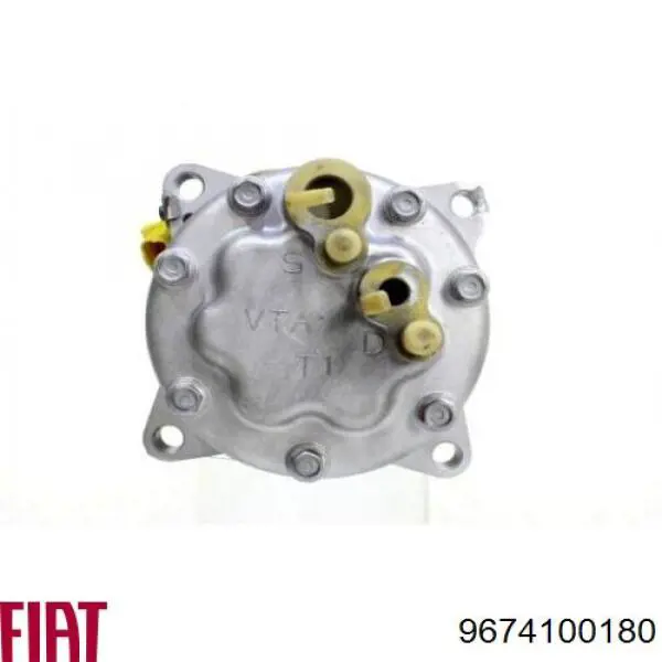 Компресор кондиціонера 9674100180 Fiat/Alfa/Lancia