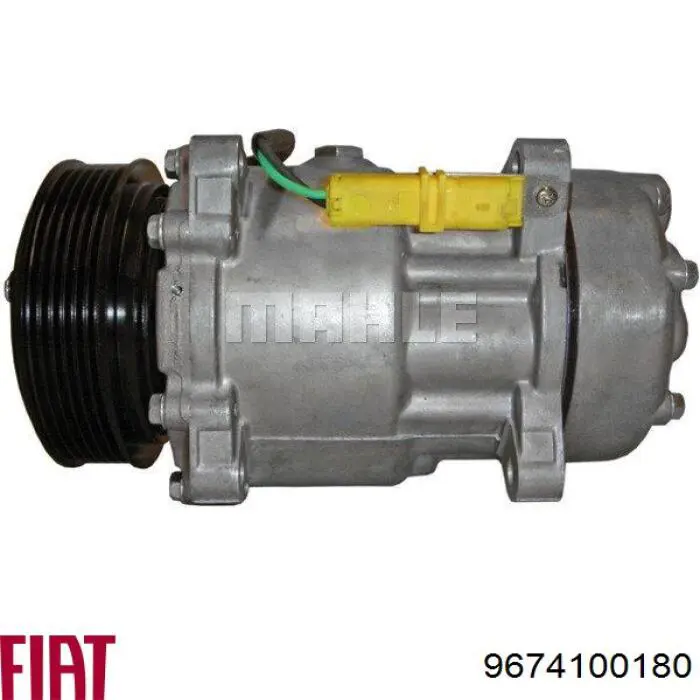 Компресор кондиціонера 9674100180 Fiat/Alfa/Lancia