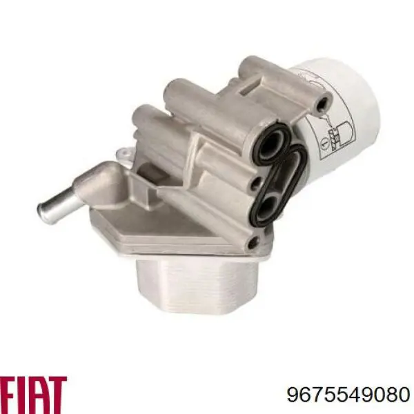 Купити 9675549080 Fiat/Alfa/Lancia Радіатор масляний (холодильник), під фільтром