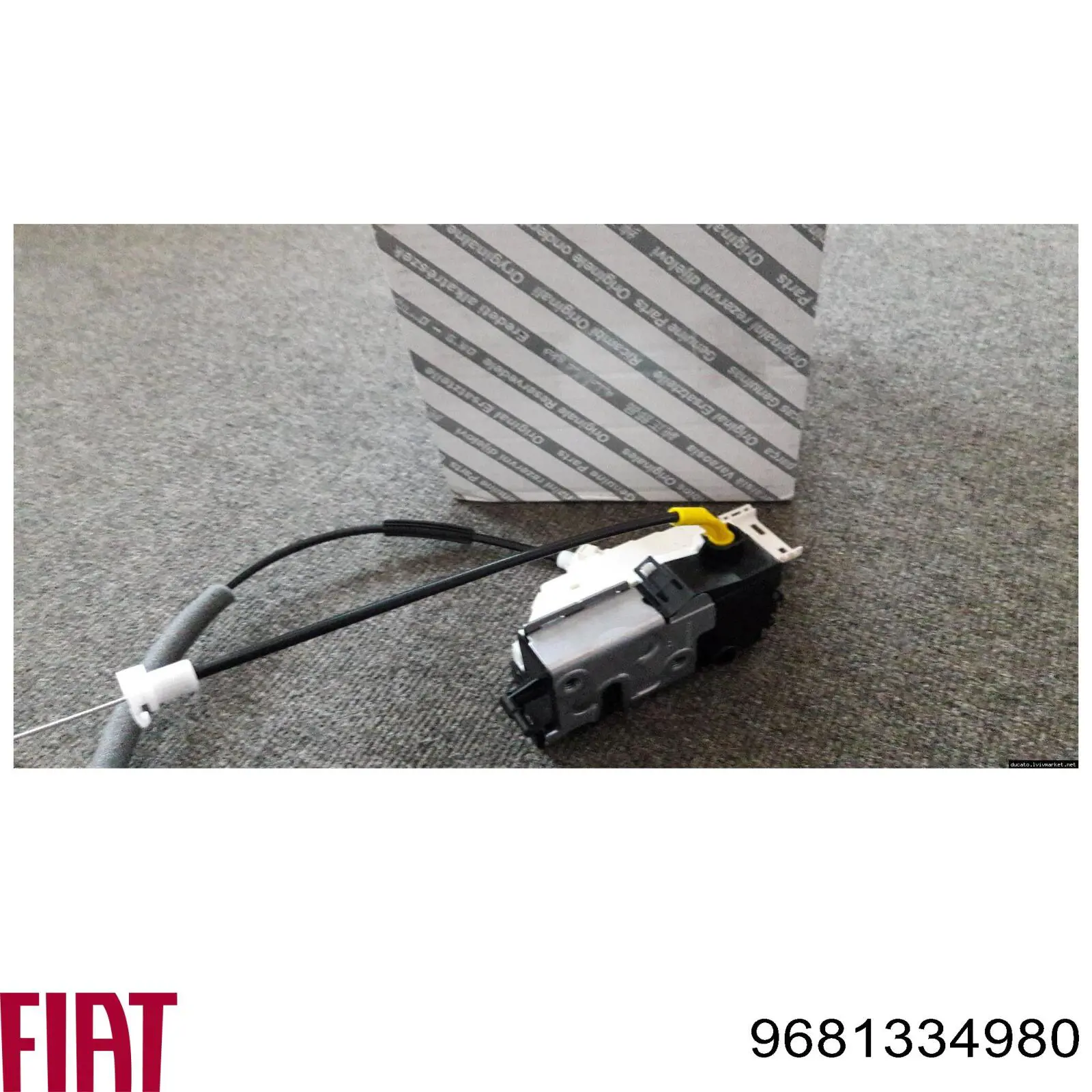 Замок дверки правої передньої 9681334980 Fiat/Alfa/Lancia