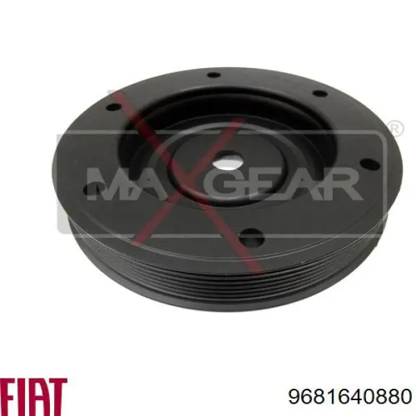 Купити 9681640880 Fiat/Alfa/Lancia Шків колінчастого вала