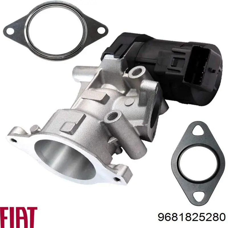 Клапан EGR рециркуляції газів Fiat/Alfa/Lancia 9681825280