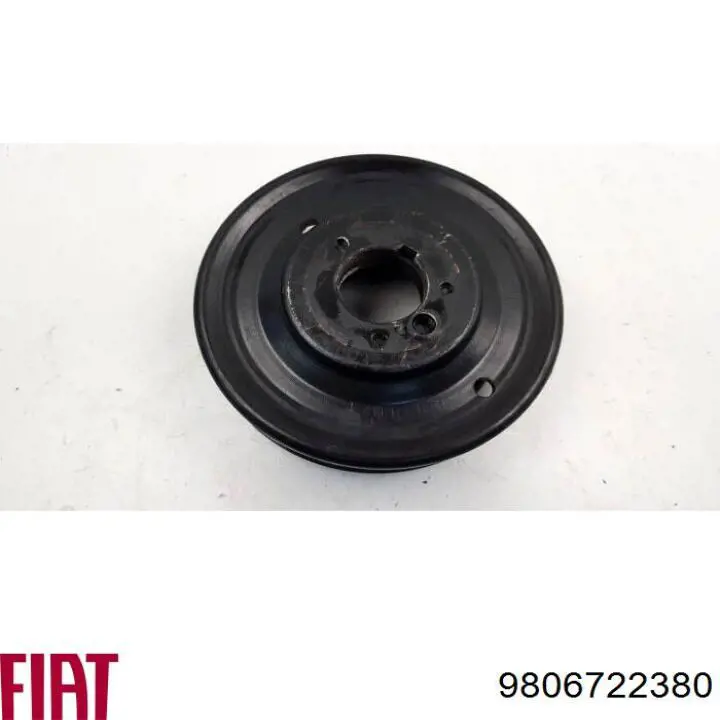 Купити 9806722380 Fiat/Alfa/Lancia Шків колінчастого вала