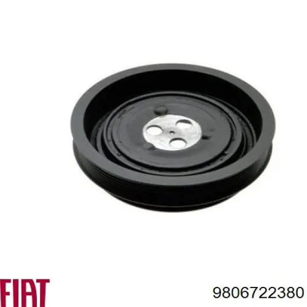 Шків колінвала 9806722380 Fiat/Alfa/Lancia