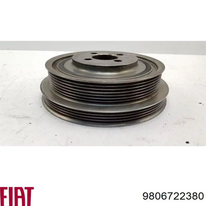 Демпферний шків колінвала Fiat/Alfa/Lancia 9806722380