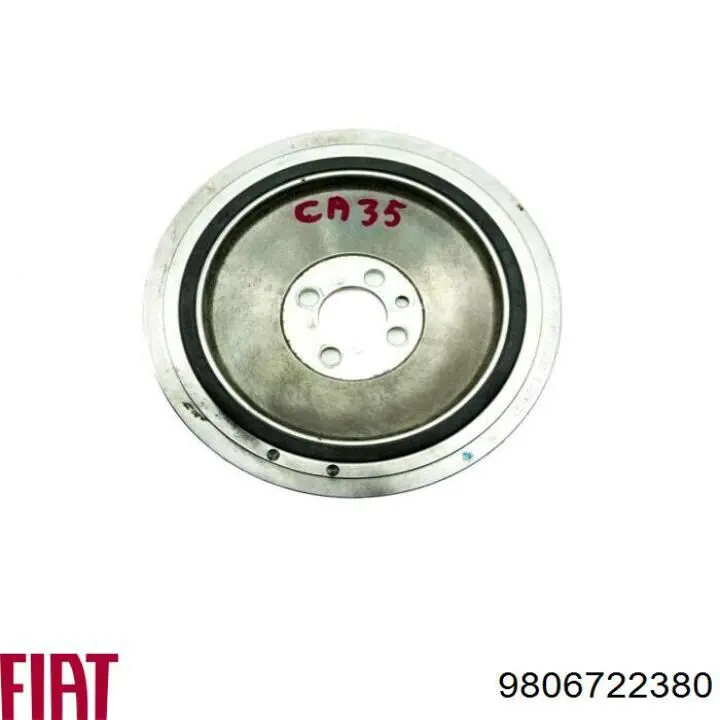 Шків колінвала (демпфер ) Fiat/Alfa/Lancia 9806722380 ціна, від 59.71 USD