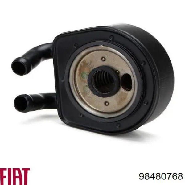 Купити 98480768 Fiat/Alfa/Lancia Радіатор масляний (холодильник), під фільтром
