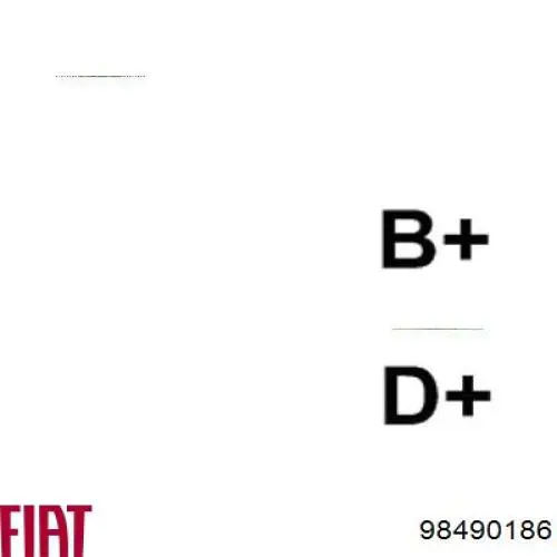 Купити 98490186 Fiat/Alfa/Lancia Генератор