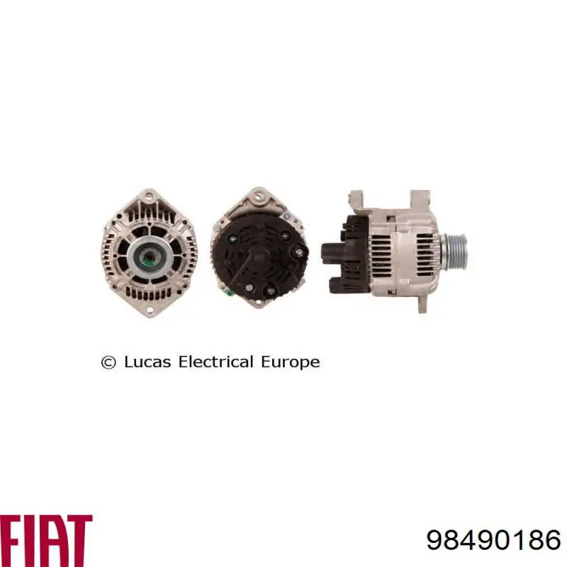 Генератор Fiat/Alfa/Lancia 98490186 ціна, від 91.45 USD