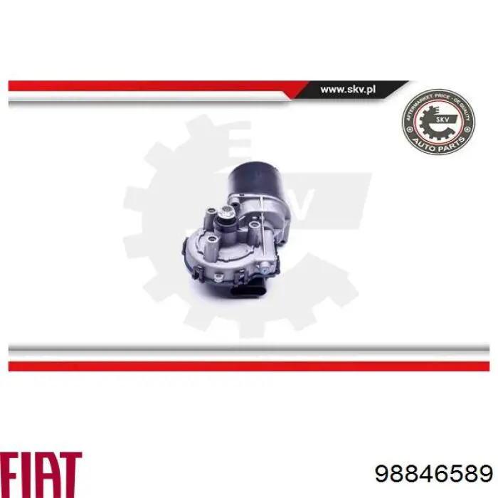 Купити 98846589 Fiat/Alfa/Lancia Мотор стеклоочищувача