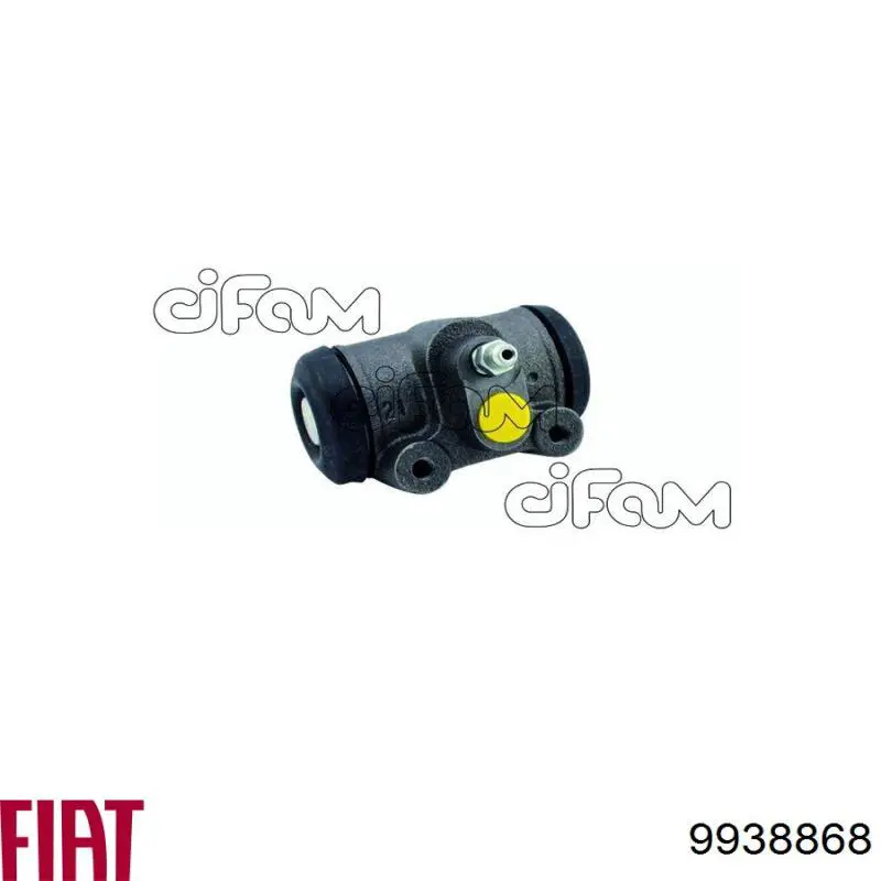 Купити 9938868 Fiat/Alfa/Lancia Циліндр гальмівний колісний/робітник, задній