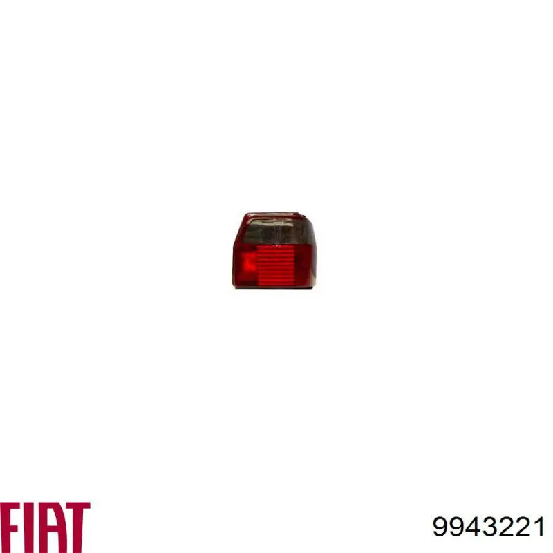 Скло заднього ліхтаря, правого Fiat Uno (146A) (Фіат Уно)