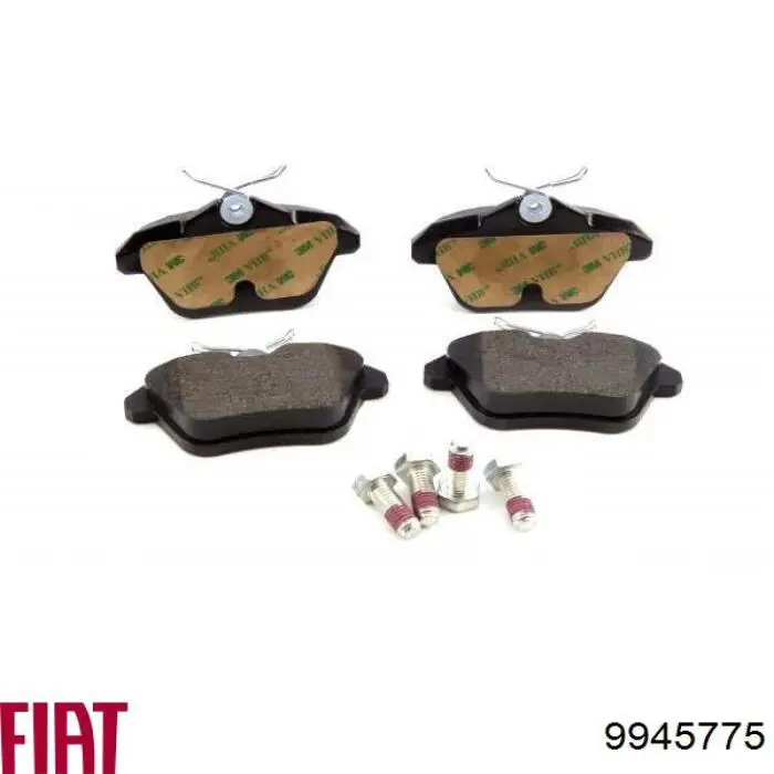 Купити 9945775 Fiat/Alfa/Lancia Задні колодки