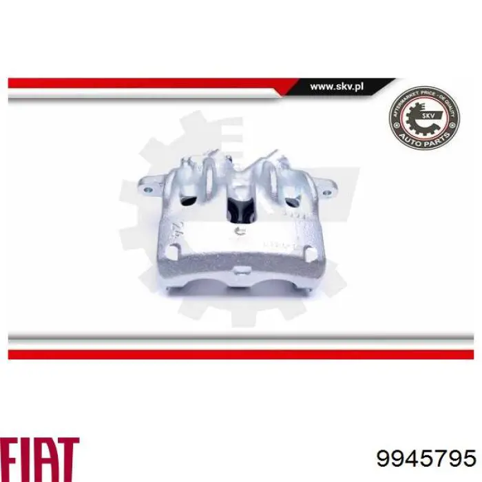 Супорт гальмівний передній лівий 9945795 Fiat/Alfa/Lancia