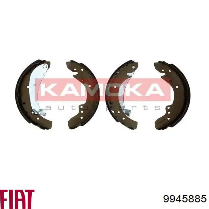 9945885 Fiat/Alfa/Lancia Колодки гальмівні задні, барабанні