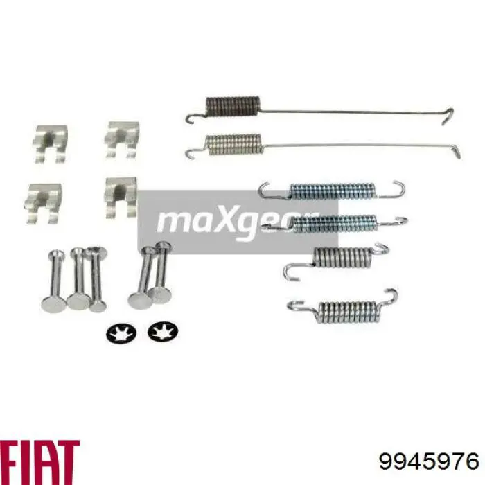 Монтажний комплект задніх барабанних колодок Fiat/Alfa/Lancia 9945976 ціна, від 6.35 USD
