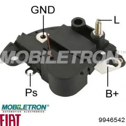 Реле зарядки генератора Fiat/Alfa/Lancia 9946542 ціна, від 13.17 USD