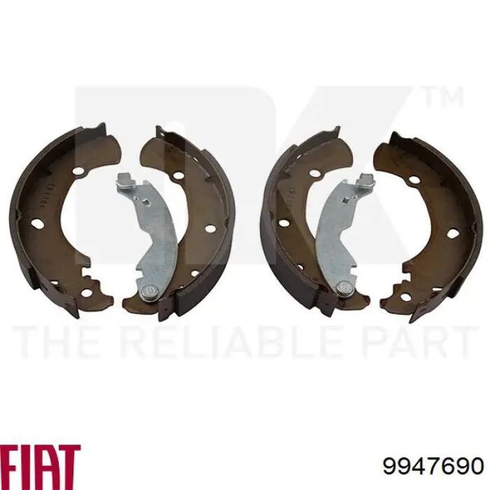 Купити 9947690 Fiat/Alfa/Lancia Колодки гальмові задні, барабанні
