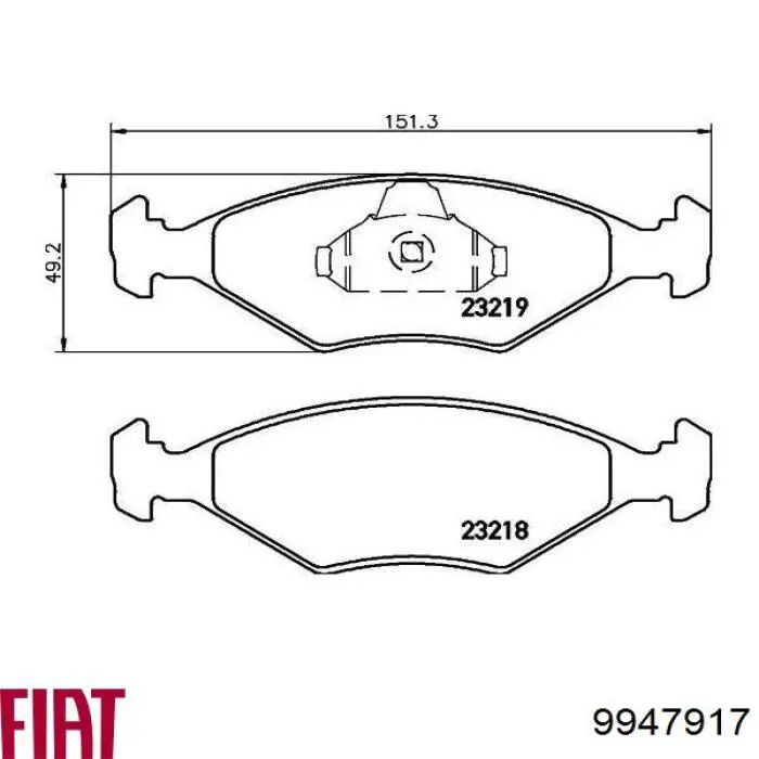 Колодки гальмівні передні, дискові 191088 Maxgear