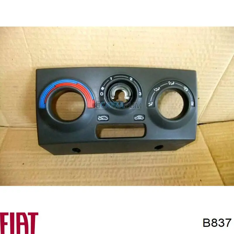 Регулятор оборотів вентилятора B837 Fiat/Alfa/Lancia