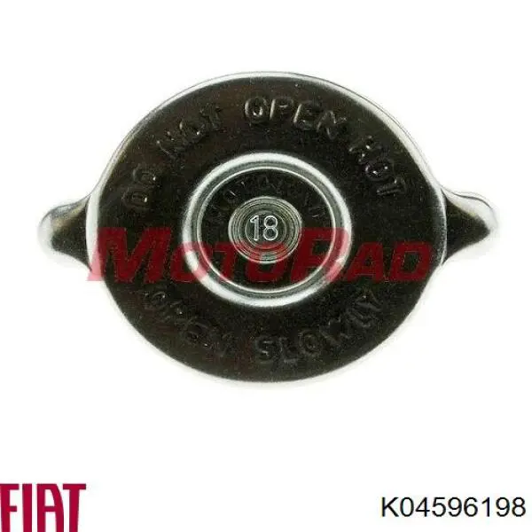 Кришка бачка радіатора Fiat/Alfa/Lancia K04596198 ціна, від 7.29 USD