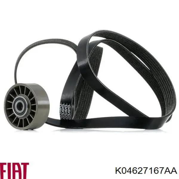 Купити K04627167AA Fiat/Alfa/Lancia Ремінь генератора