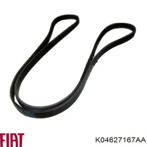 Ремінь генератора K04627167AA Fiat/Alfa/Lancia
