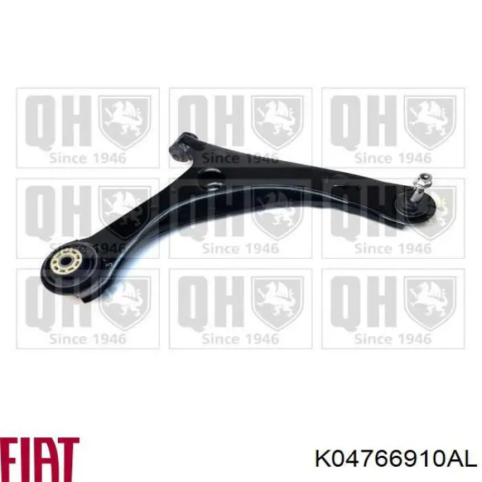 Важіль передньої підвіски нижній, правий Fiat/Alfa/Lancia K04766910AL ціна, від 62.64 USD