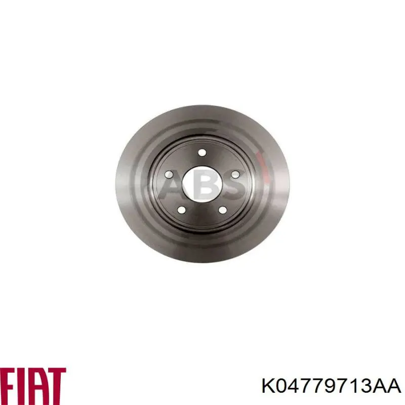 Диск гальмівний задній Fiat/Alfa/Lancia K04779713AA