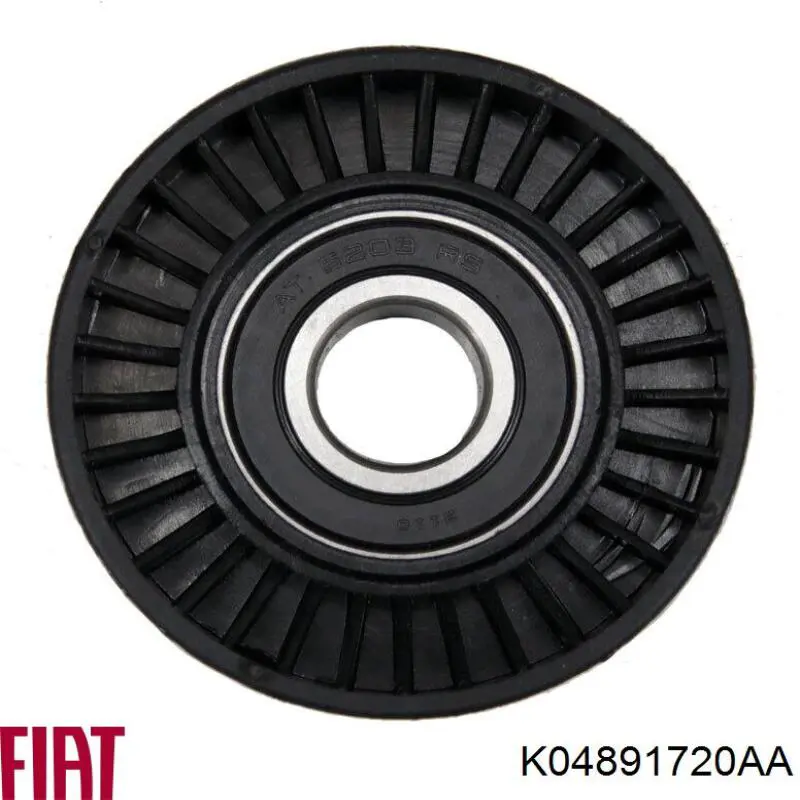 Ролик приводного ременя, паразитний K04891720AA Fiat/Alfa/Lancia