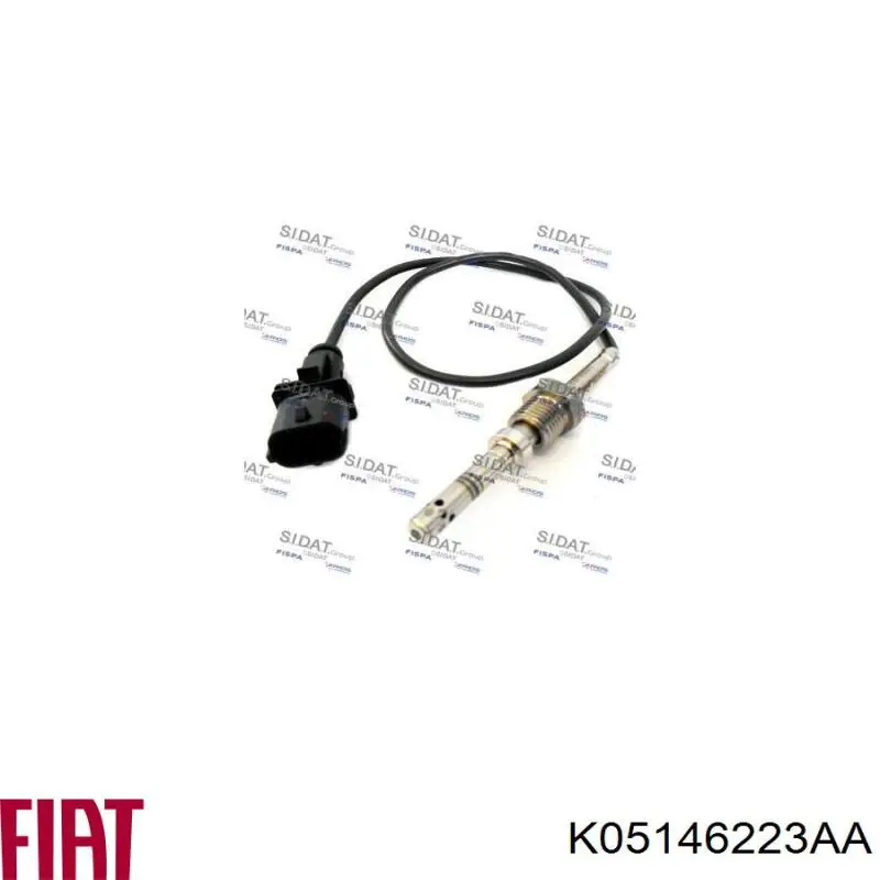 Купити K05146223AA Fiat/Alfa/Lancia Датчик температури відпрацьованих газів (ВГ), до каталізатора