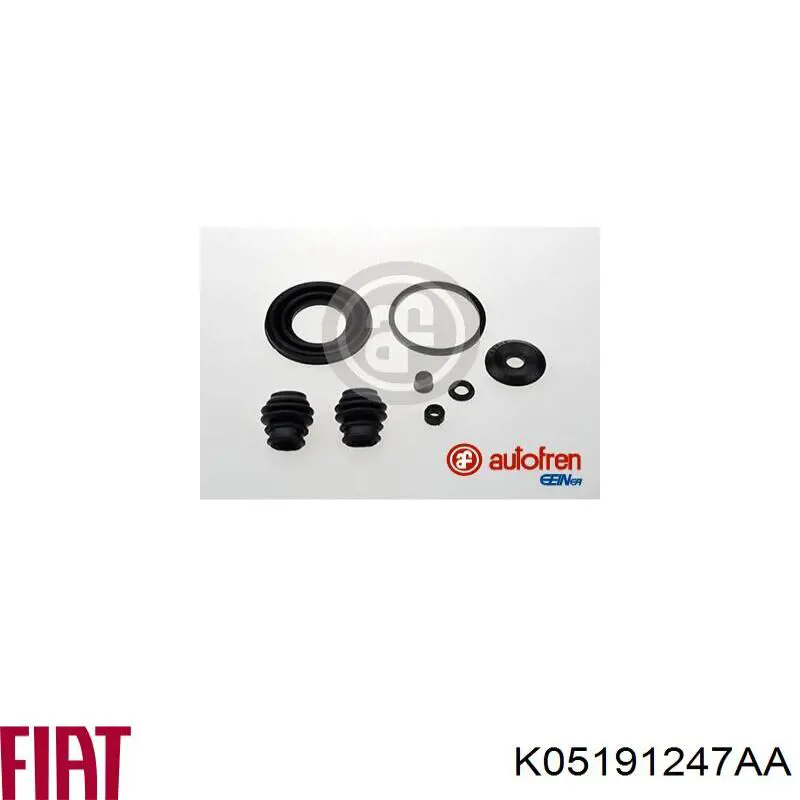 K05191247AA Fiat/Alfa/Lancia Ремкомплект заднього гальмівного супорта