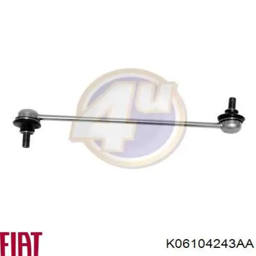 Купити K06104243AA Fiat/Alfa/Lancia Болт заднього продольно важеля, розвальний