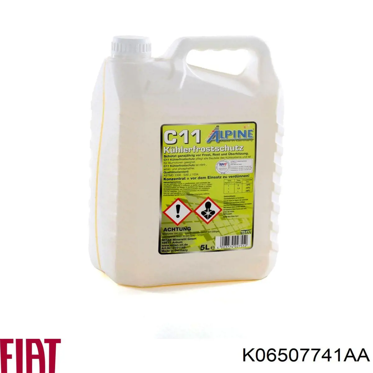 Болт піддона Fiat/Alfa/Lancia K06507741AA