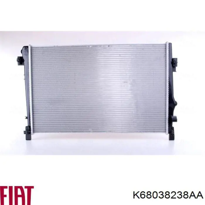 Радіатор основний Fiat/Alfa/Lancia K68038238AA ціна, від 76.19 USD