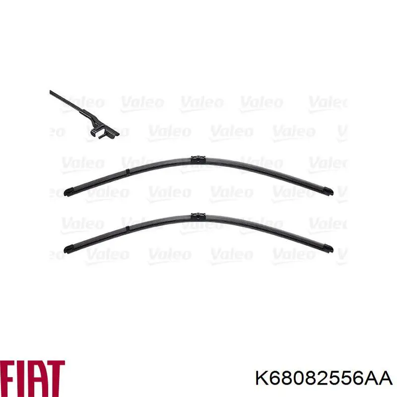 K68082556AA Fiat/Alfa/Lancia Щітка склоочисника лобового скла, пасажирська