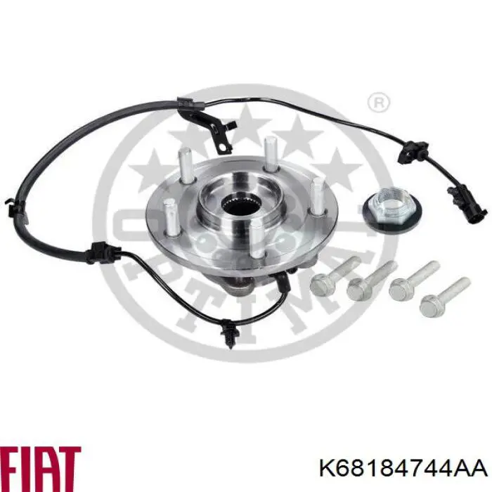 Маточина задня права Fiat/Alfa/Lancia K68184744AA ціна, від 20.58 USD