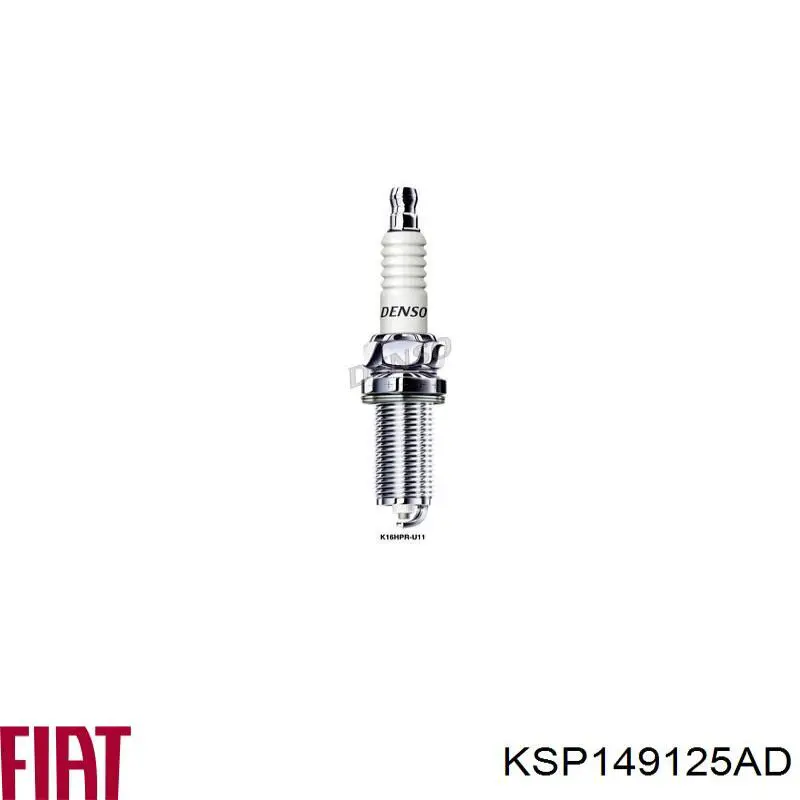 Свічки Fiat/Alfa/Lancia KSP149125AD
