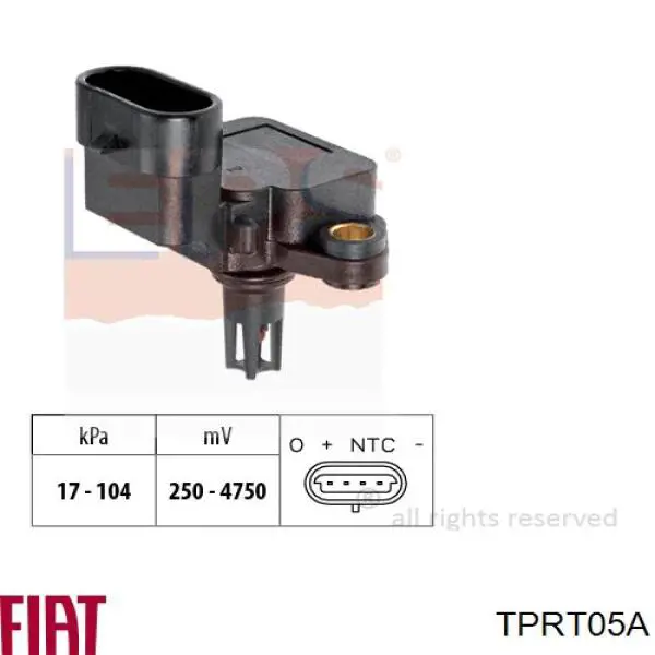  Fiat/Alfa/Lancia TPRT05A ціна, від 7.77 USD