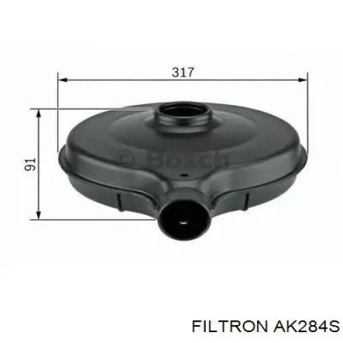 AK284S Filtron фільтр повітряний