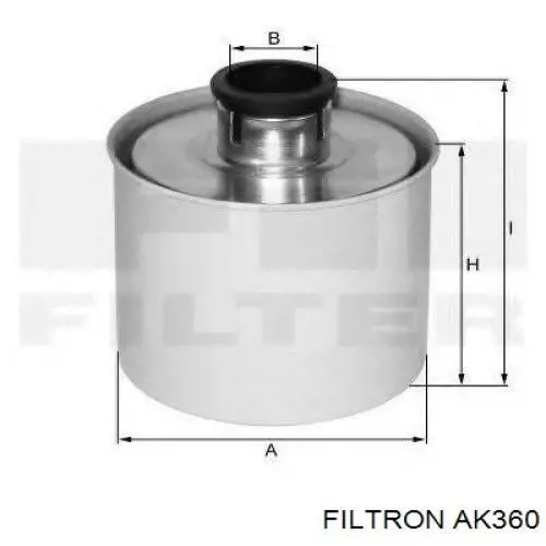 Фільтр повітряний компресора підкачки (амортизаторів) Filtron AK360 ціна, від 14.15 USD