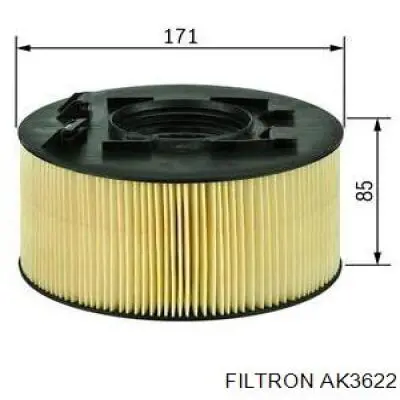 AK3622 Filtron фільтр повітряний