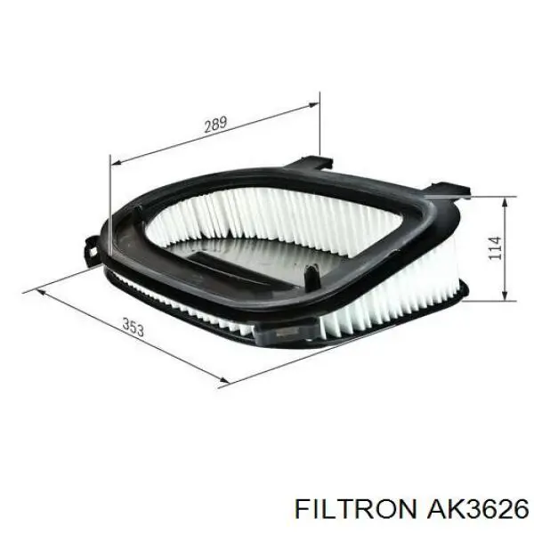 AK3626 Filtron фільтр повітряний