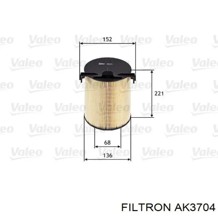 Купити AK3704 Filtron Автомобільний фільтр повітря