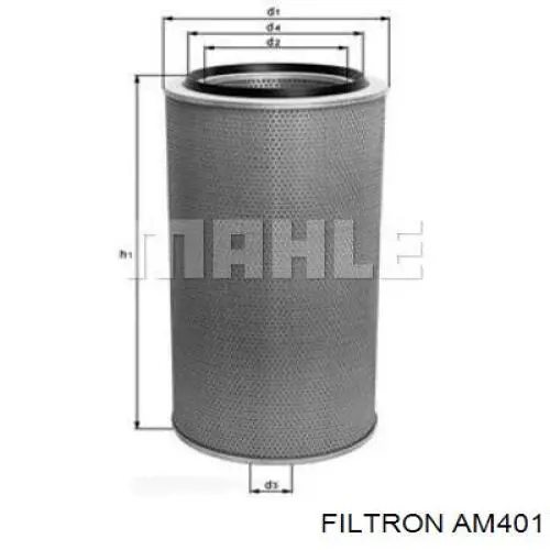 Елемент повітряного фільтра Filtron AM401 ціна, від 43.65 USD