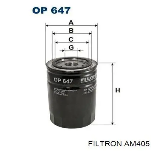 Купити AM405 Filtron Автомобільний фільтр повітря