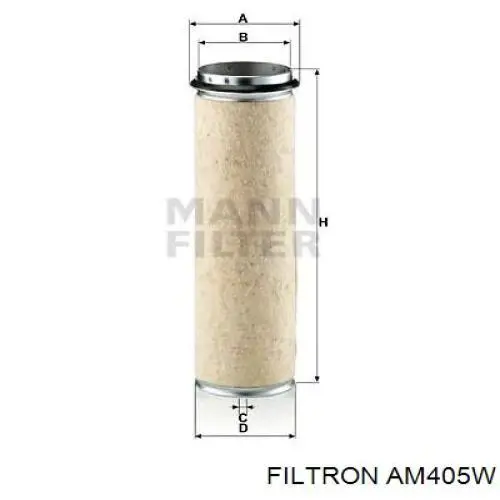 AM405W Filtron фільтр повітряний