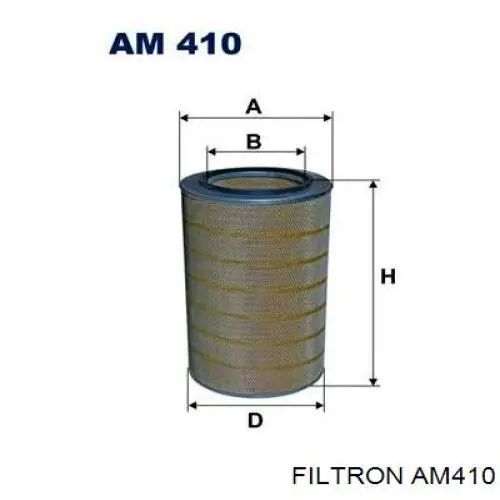 AM410 Filtron Повітряний фільтр двигуна