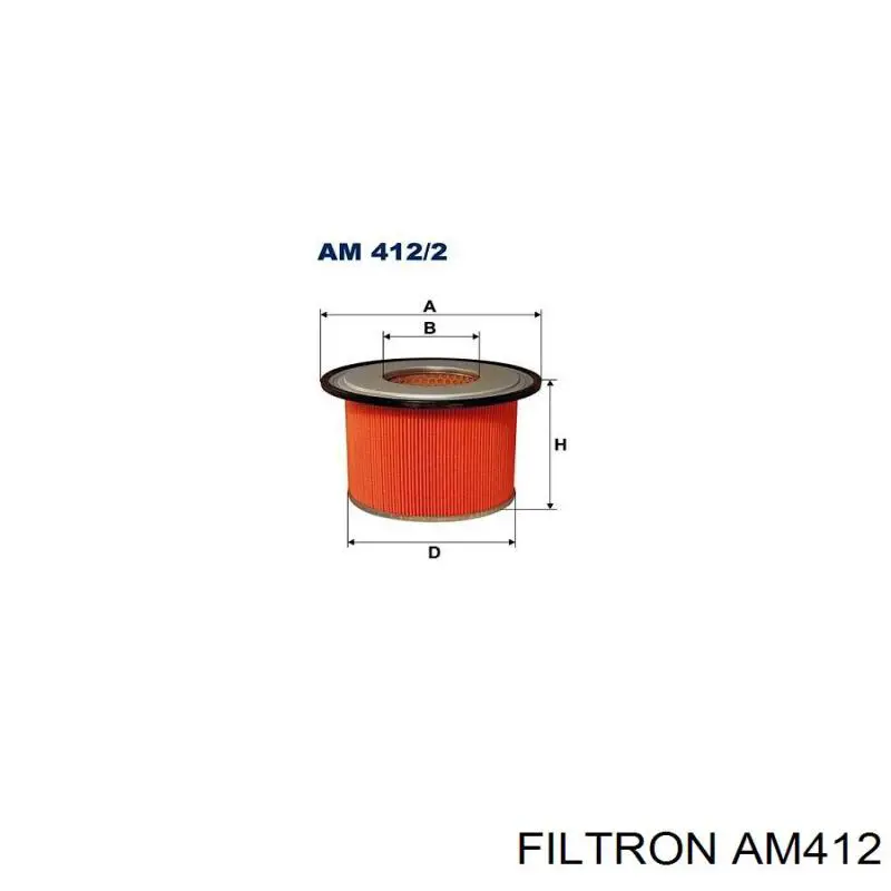 AM412 Filtron фільтр повітряний